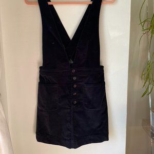 Free People Velvet Smocked Dress